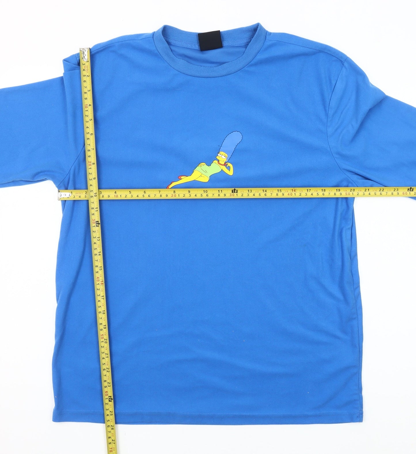 The Simpsons Men's Blue Marge Long Sleeve Pyjama Top M