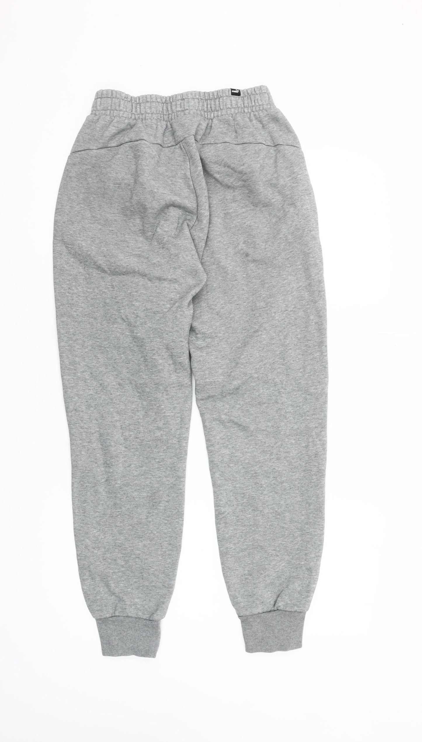 Puma Men's Grey Jogger Sweatpants Small Regular Fit