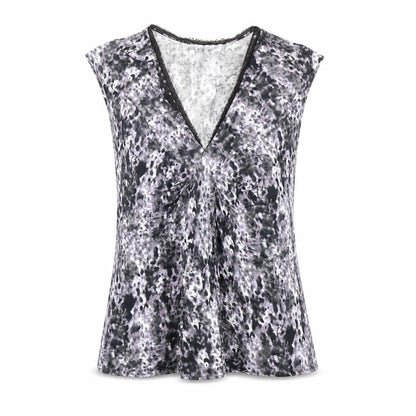 Banana Republic Womens Multicoloured V-Neck Sleeveless Blouse M