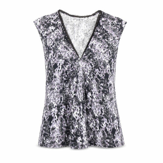 Banana Republic Womens Multicoloured V-Neck Sleeveless Blouse M