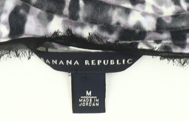 Banana Republic Womens Multicoloured V-Neck Sleeveless Blouse M