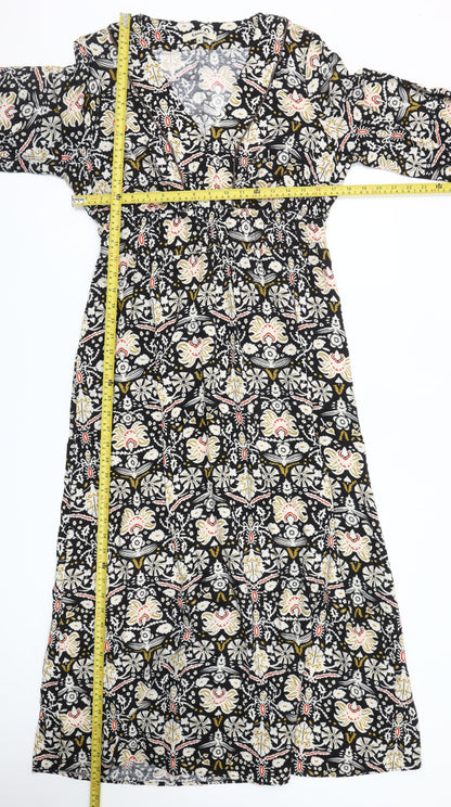 Garcia Women’s Multicoloured Midi A-Line Dress Size M Viscose