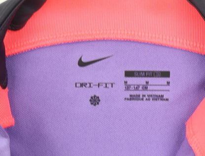 Nike Boys Purple LFC Dri-FIT 1/4 Zip Slim Fit Football Training Sweatshirt 10-11 Years