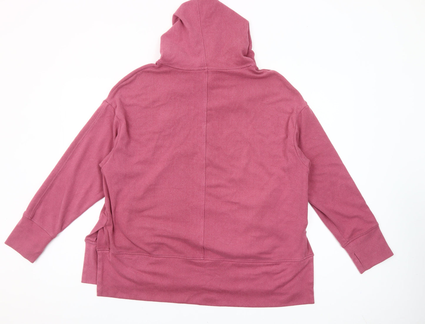 Dunnes Stores Women Berry Hoodie Large Polyester Blend Pullover