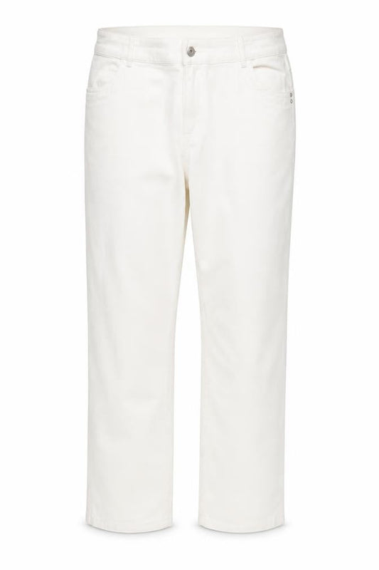 Paco Spirit Womens White Straight Leg Stretch Jeans XL
