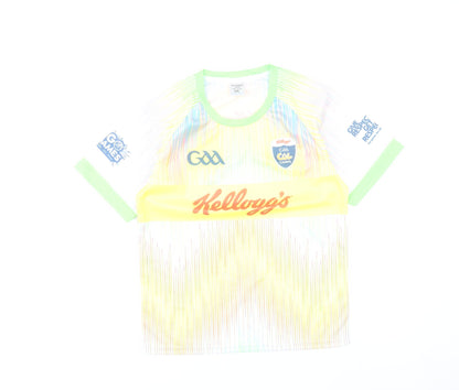 MCSPORT Boys Multicoloured Short Sleeve GAA Kellogg’s T-Shirt 3 Years