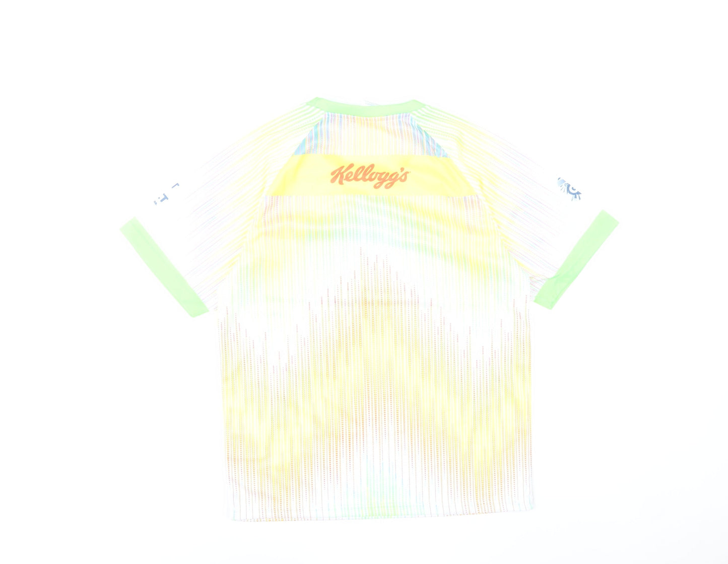 MCSPORT Boys Multicoloured Short Sleeve GAA Kellogg’s T-Shirt 3 Years
