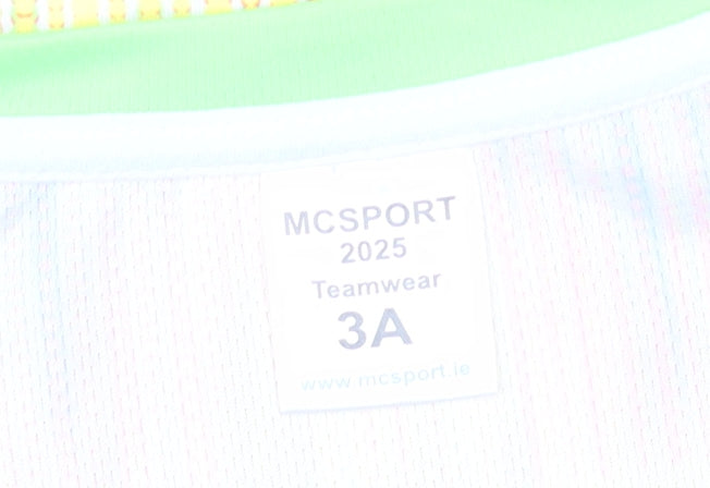 MCSPORT Boys Multicoloured Short Sleeve GAA Kellogg’s T-Shirt 3 Years