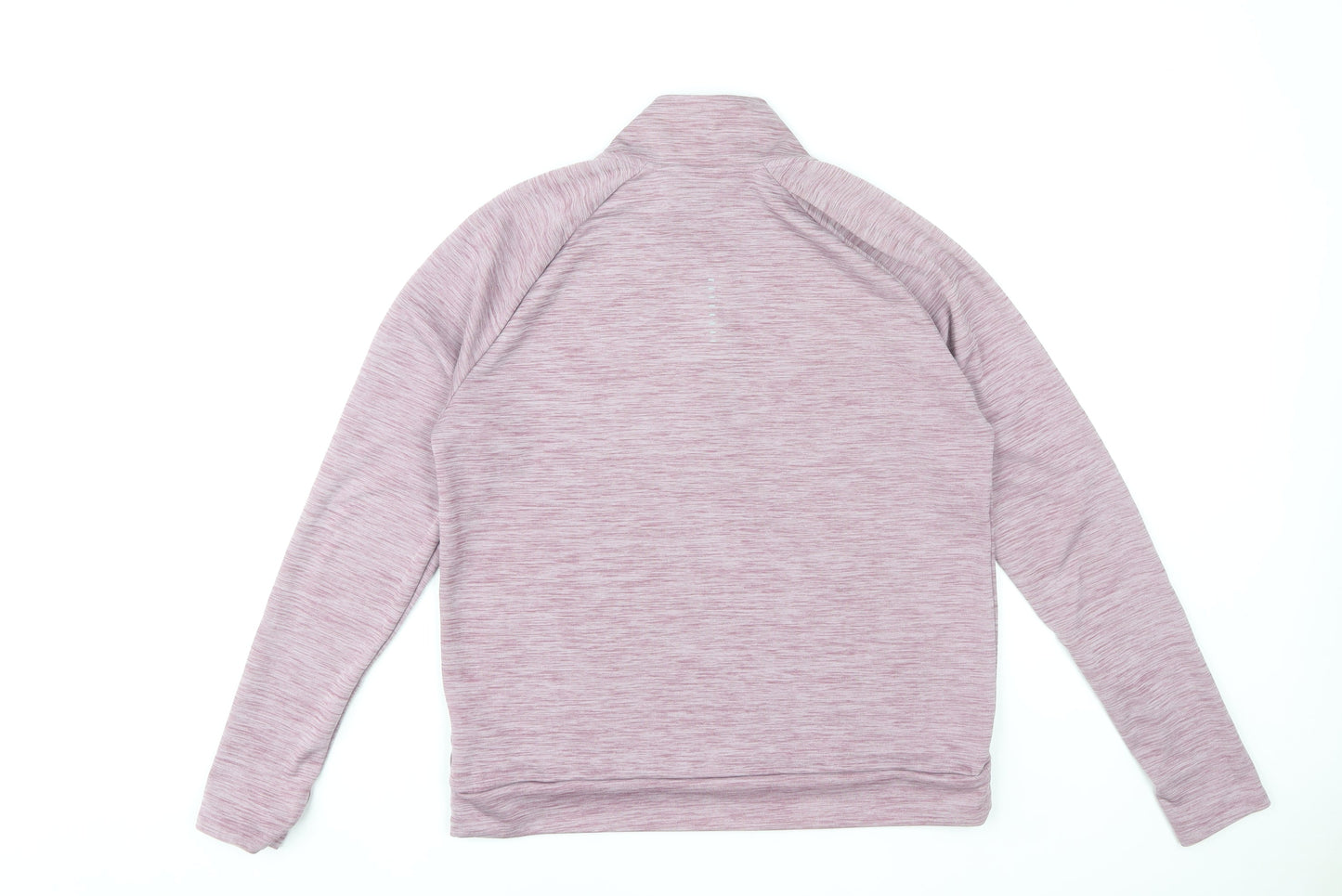 Nike Women's Pink Dri-FIT 1/4 Zip Running Track Jacket Size M