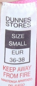 Dunnes Stores Women’s Pink Cotton Short Sleeve Button Blouse Size S