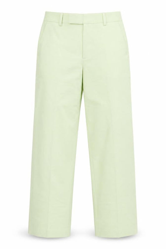 ASOS DESIGN Women’s Green Straight Leg Trousers Size 30x32