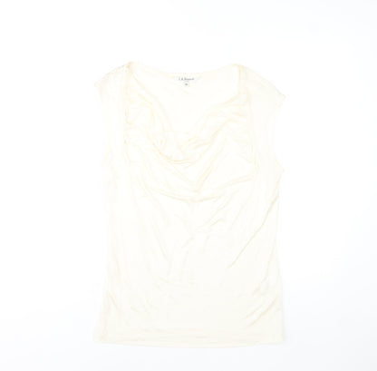 Womens UK Size M L.K. Bennett Ivory Camisole Blouse