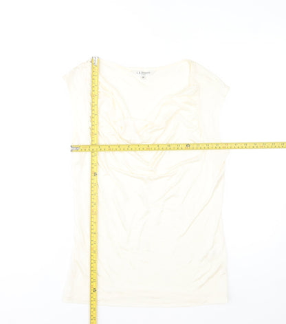 Womens UK Size M L.K. Bennett Ivory Camisole Blouse