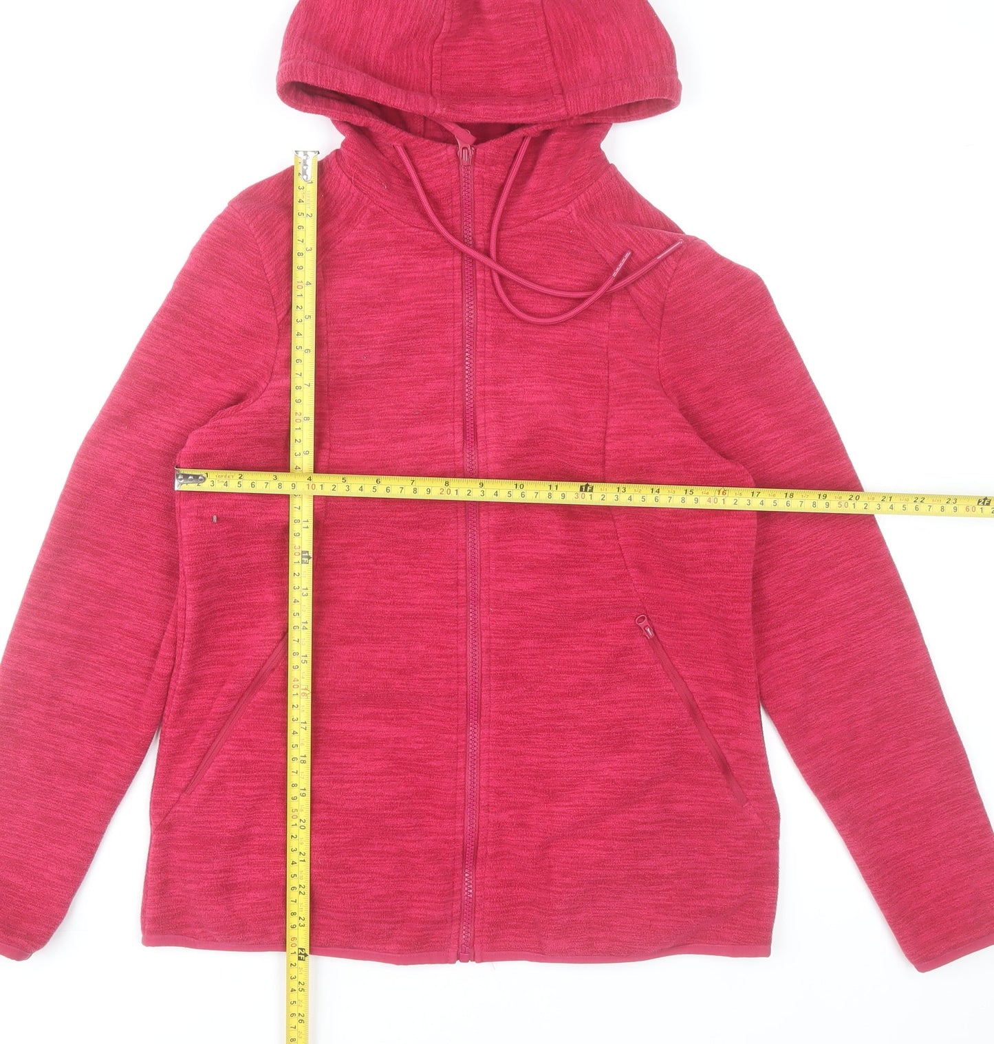 St. Bernard for Dunnes Stores Women's Pink Hooded Fleece Jacket Size S