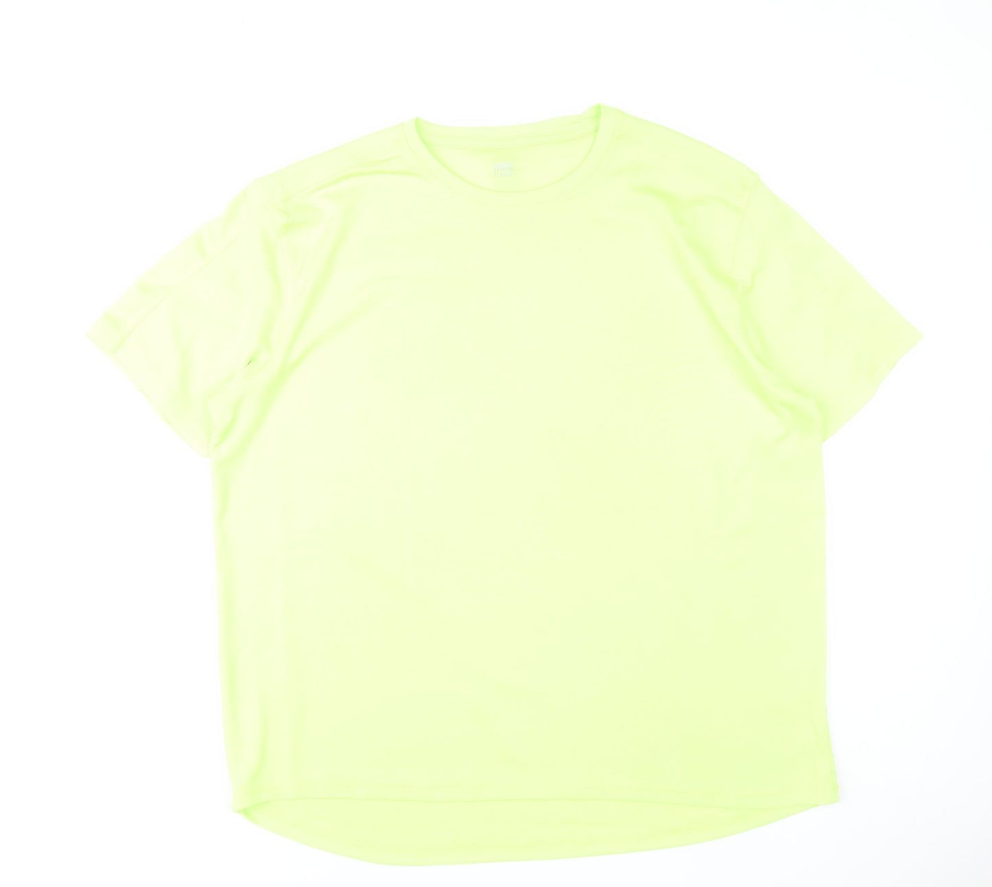 Dunnes Stores Men's Yellow XL Mesh Performance T-Shirt