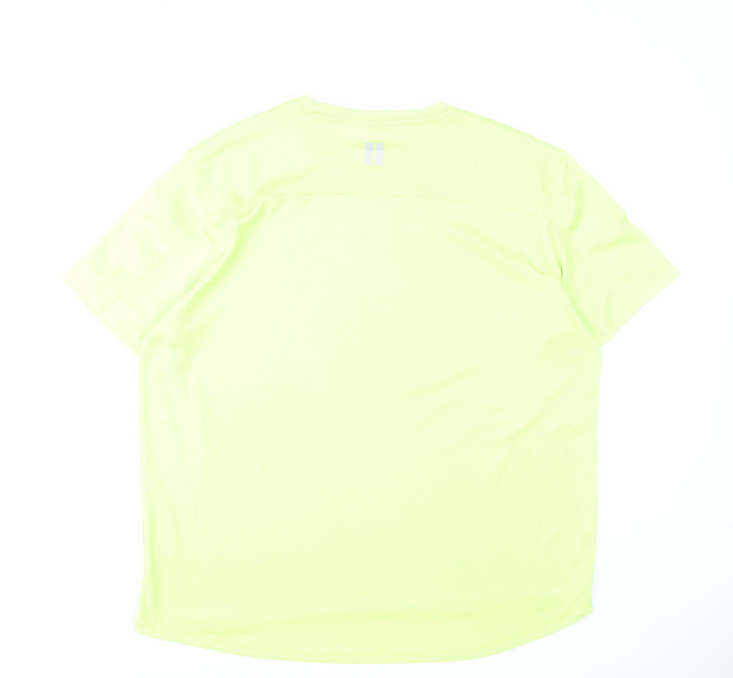 Dunnes Stores Men's Yellow XL Mesh Performance T-Shirt