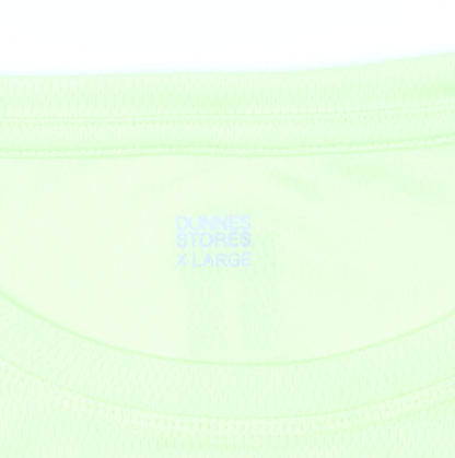 Dunnes Stores Men's Yellow XL Mesh Performance T-Shirt