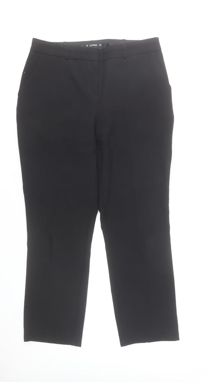Dunnes Women’s Black Size 12 Straight Leg Dress Pants Workwear