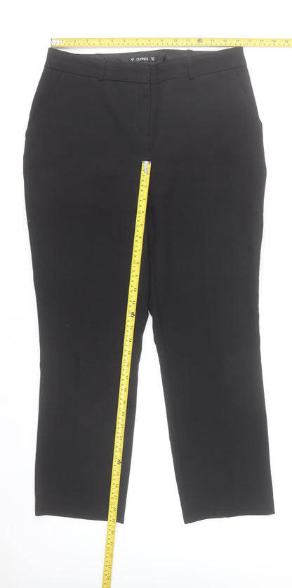 Dunnes Women’s Black Size 12 Straight Leg Dress Pants Workwear