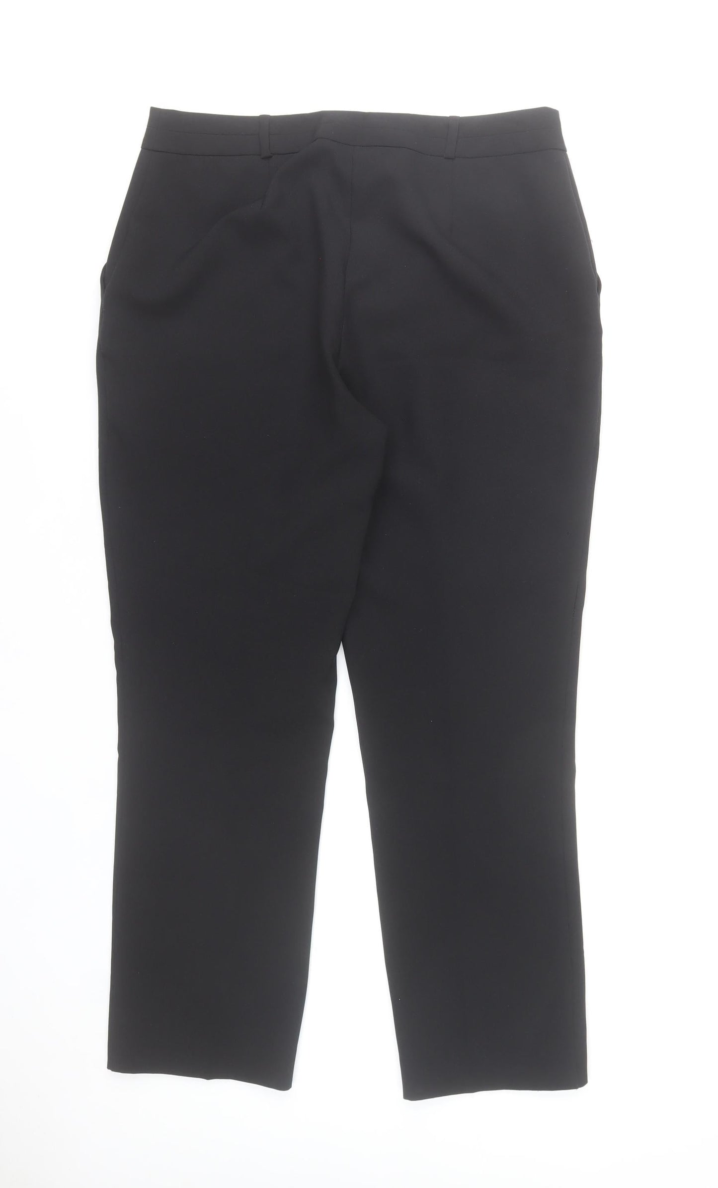 Dunnes Women’s Black Size 12 Straight Leg Dress Pants Workwear