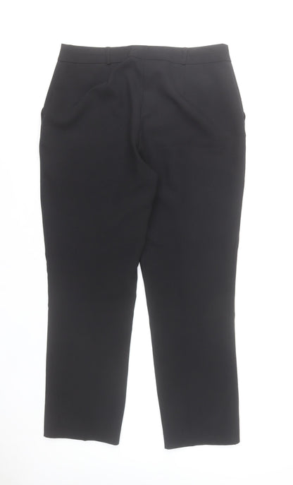 Dunnes Women’s Black Size 12 Straight Leg Dress Pants Workwear