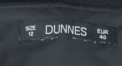 Dunnes Women’s Black Size 12 Straight Leg Dress Pants Workwear