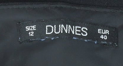 Dunnes Women’s Black Size 12 Straight Leg Dress Pants Workwear