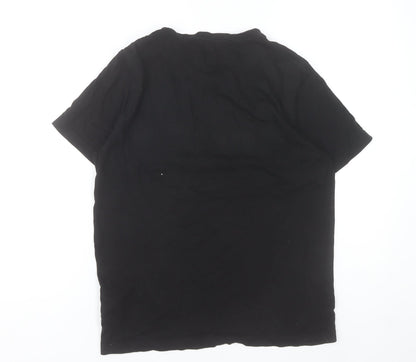 Puma Women’s Black Small Basic Cotton Sports T-Shirt