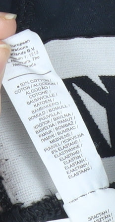 Nike Womens Black XS Leggings Cotton Stretch Activewear