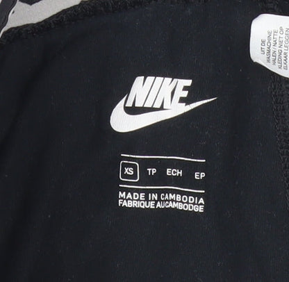 Nike Womens Black XS Leggings Cotton Stretch Activewear