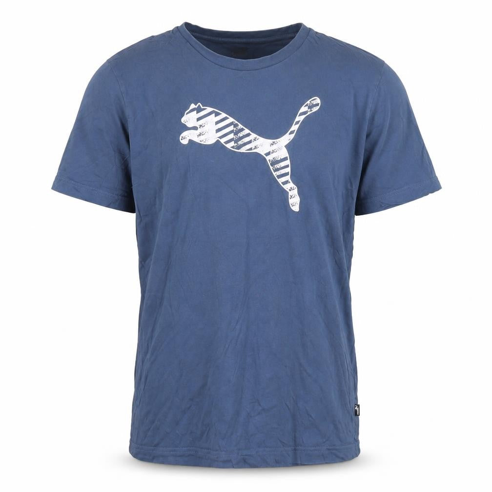 Mens UK Size S PUMA Blue  T-Shirt