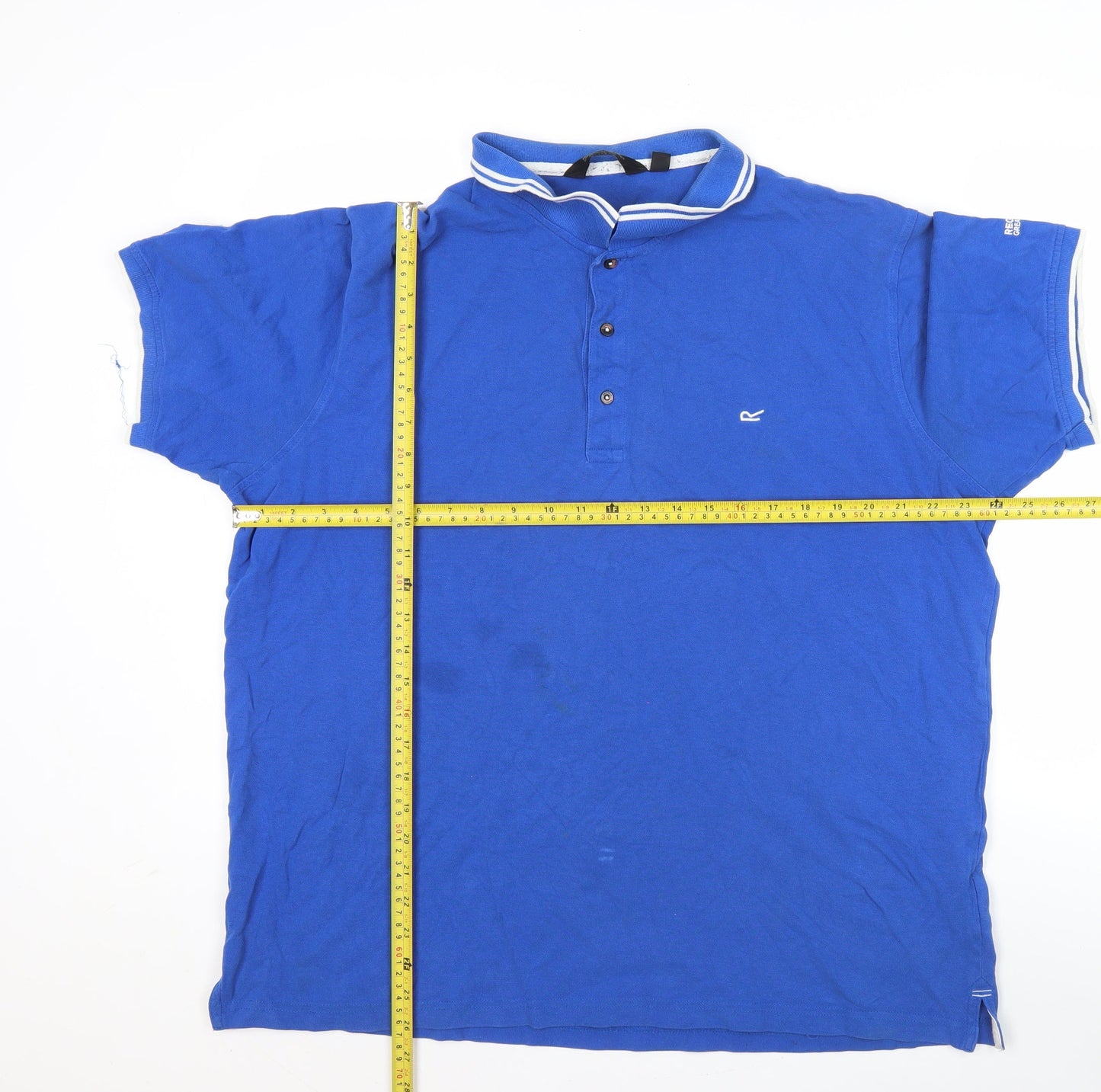 Regatta Great Outdoors Men's Blue 2XL Cotton Polo Shirt