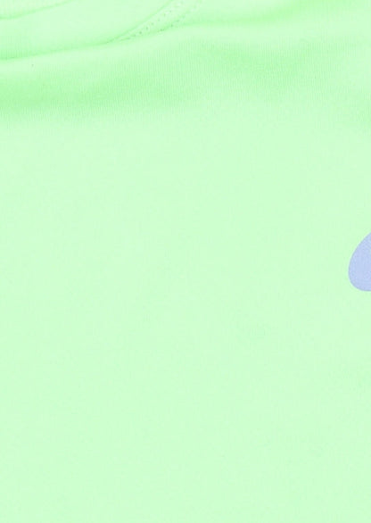 Asics Women's Green Medium Athletic Short Sleeve Running T-Shirt