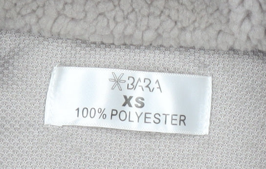 Bara Sportswear Men's Grey XS Fleece Full Zip Outdoor Jacket