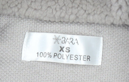 Bara Sportswear Men's Grey XS Fleece Full Zip Outdoor Jacket