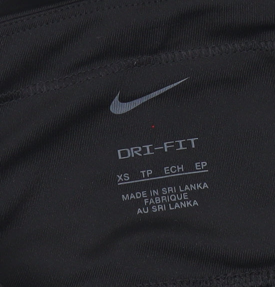 Nike Women's Black Dri-FIT XS Slim Fit Running Leggings