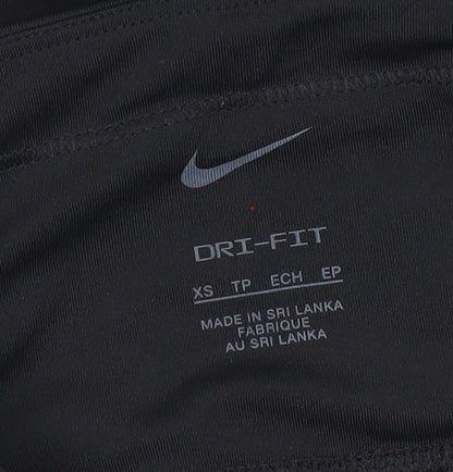 Nike Women's Black Dri-FIT XS Slim Fit Running Leggings