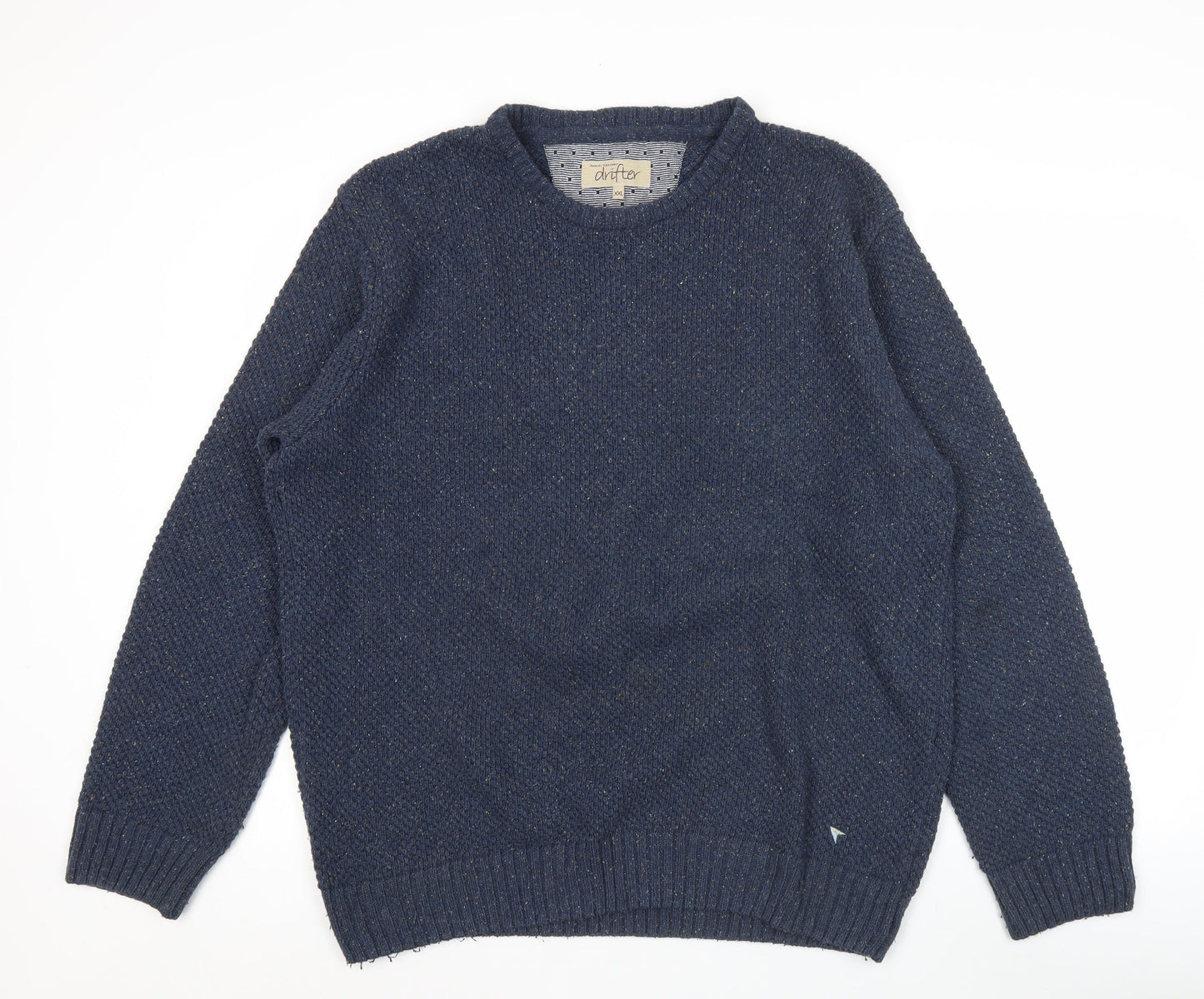 Daniel Grahame Drifter Men's Blue 2XL Crew Neck Knit Jumper