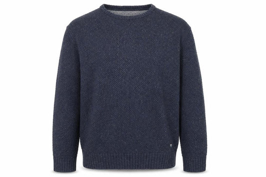 Daniel Grahame Drifter Men's Blue 2XL Crew Neck Knit Jumper