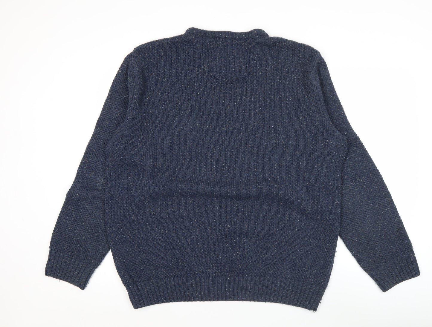 Daniel Grahame Drifter Men's Blue 2XL Crew Neck Knit Jumper