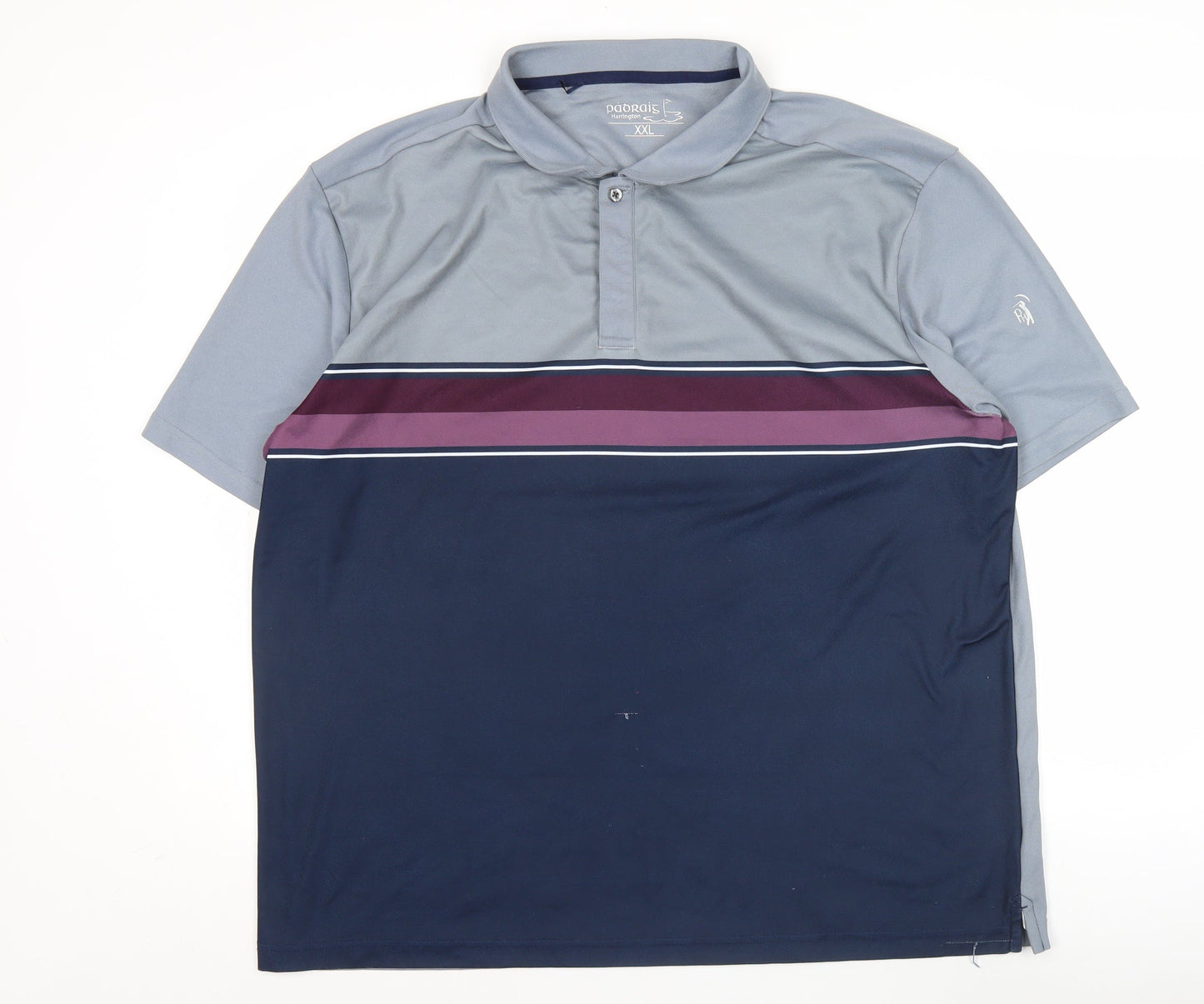 Pádraig Harrington Men's Multicoloured 2XL Golf Polo Shirt