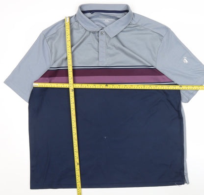 Pádraig Harrington Men's Multicoloured 2XL Golf Polo Shirt