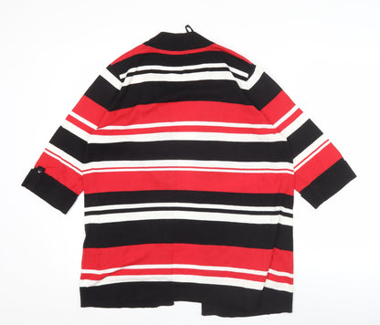 Paco Marine Women’s Multicoloured Striped Cotton Cardigan Size L