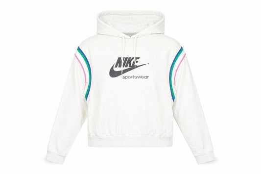Womens UK Size S Nike Beige Pullover Hoodie