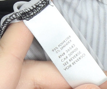 Calvin Klein Women’s Black Ombre Sleeveless Stretch Tank Top Size S