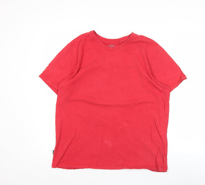Mens UK Size L Diesel Red  T-Shirt