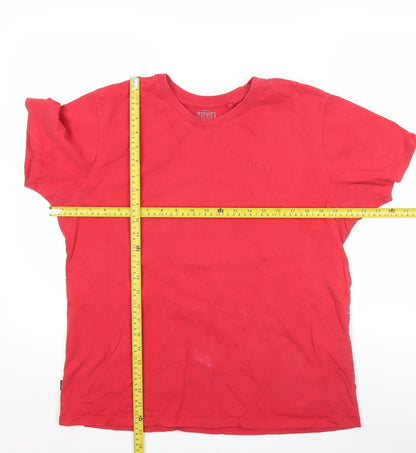 Mens UK Size L Diesel Red  T-Shirt