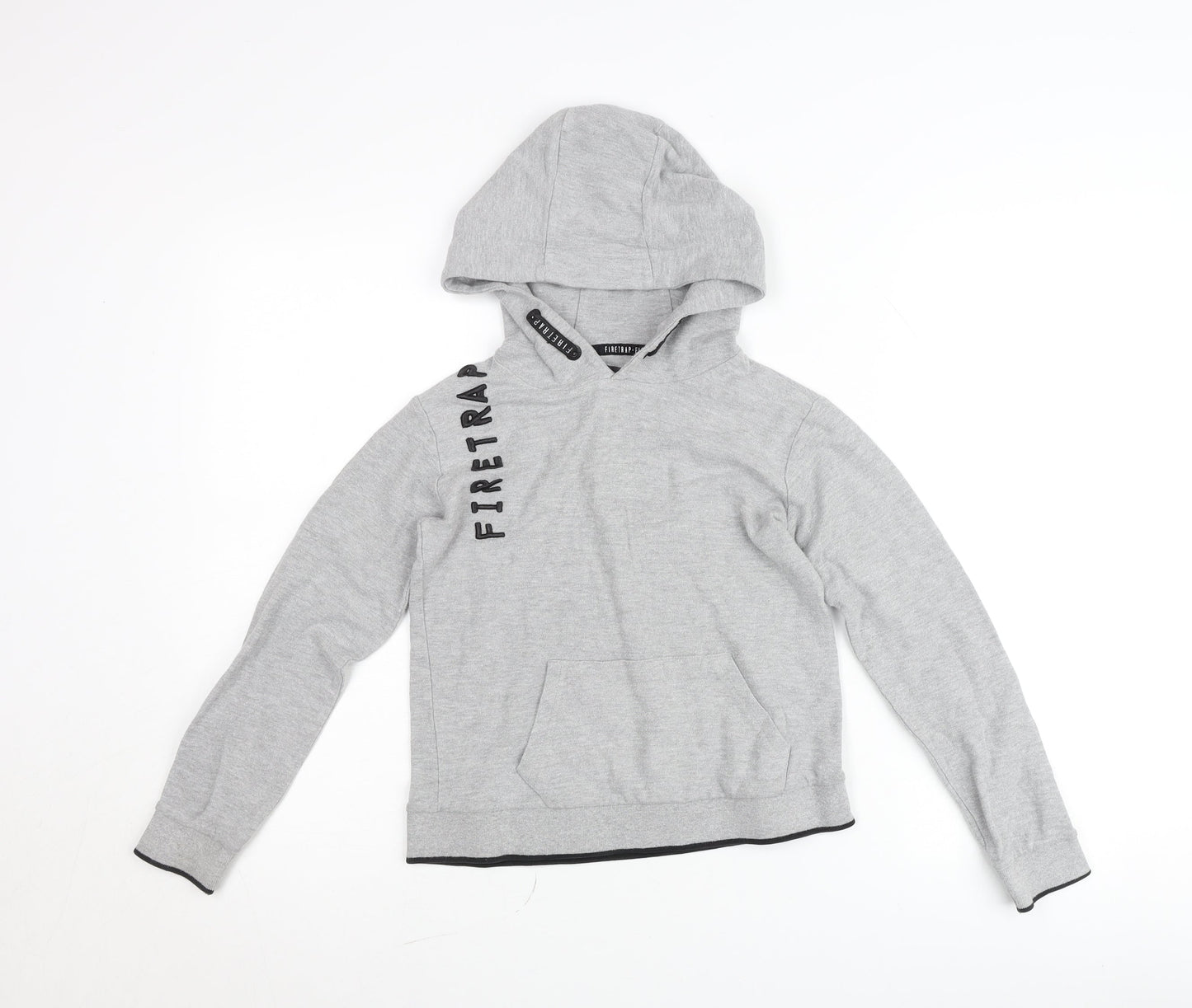 Boys UK Size 9-10 Years Firetrap Grey Pullover Jumper