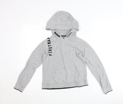 Boys UK Size 9-10 Years Firetrap Grey Pullover Jumper