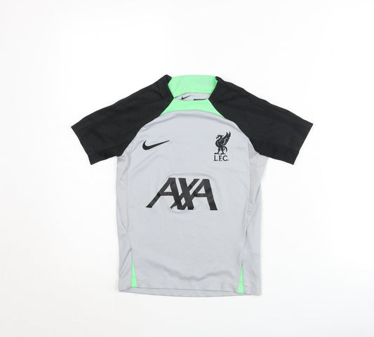 Boys UK Size XS Nike Grey Jersey T-Shirt